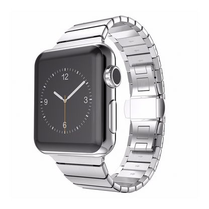Silver Steel Apple Watch szíj - iPhoneStyle.hu
